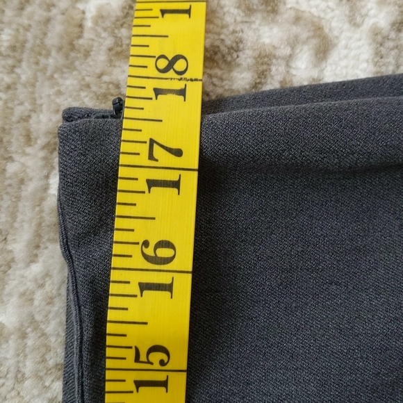 Chico's Grey Trousers with Side Zip Closure Chico's 2 ~ Large 12 - Picture 8 of 11